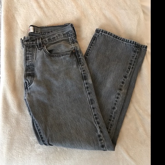 levi's 501 faded black